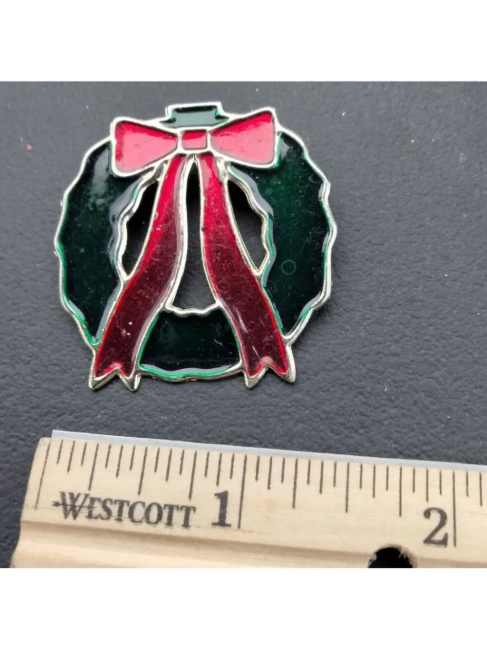 Vintage christmas wreath